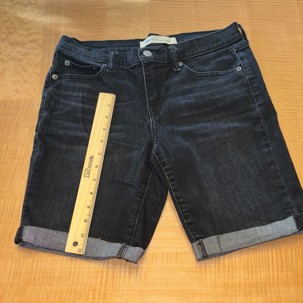 Gap Dark Denim Bermuda Shorts size 27